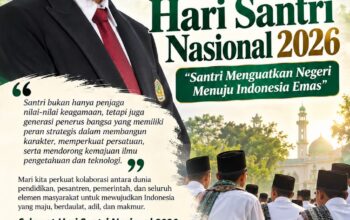 Prof. Dr. Nandan Limakrisna Sampaikan Ucapan Selamat Hari Santri Nasional 2026
