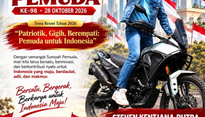 Steven Sutanto, CEO PT Duraquipt Cemerlang, Ucapkan Selamat Hari Sumpah Pemuda ke-98