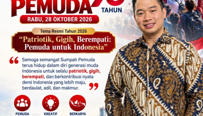 Steven Sutanto, CEO PT Duraquipt Cemerlang, Ucapkan Selamat Hari Sumpah Pemuda ke-98