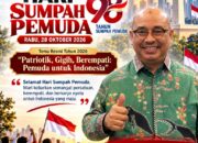 Ir. Suharto, M.T., IPU, Ucapkan Selamat Hari Sumpah Pemuda ke-98
