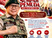 Mayjen TNI (Purn.) H. Nachrowi Ramli Ucapkan Selamat Hari Sumpah Pemuda ke-98