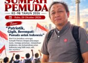 Prof. Dr. Nandan Limakrisna Ucapkan Selamat Hari Sumpah Pemuda ke-98